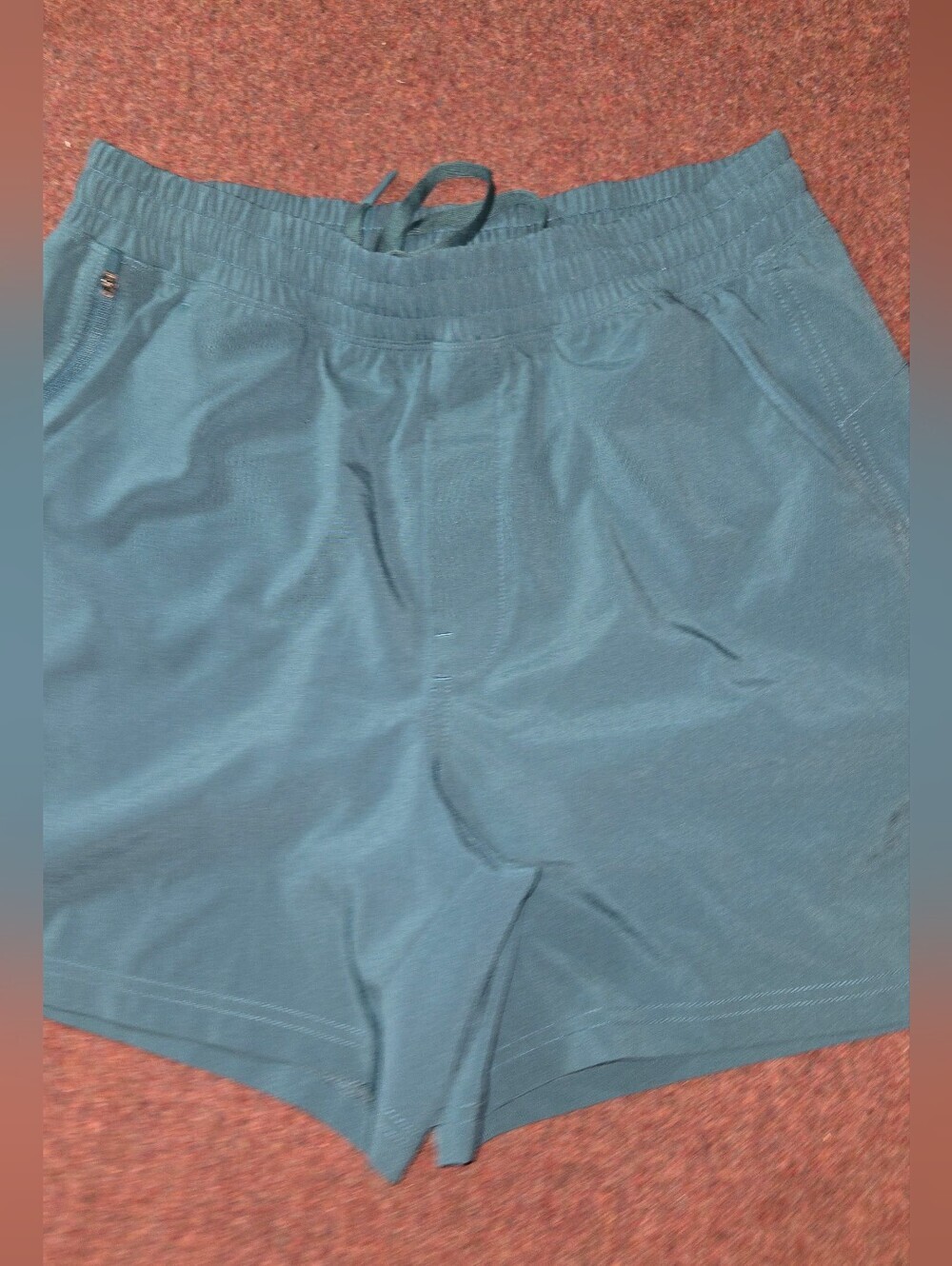 VRST Men's 5" Accelerate Running Short With Boxer Brief Built In Green Small